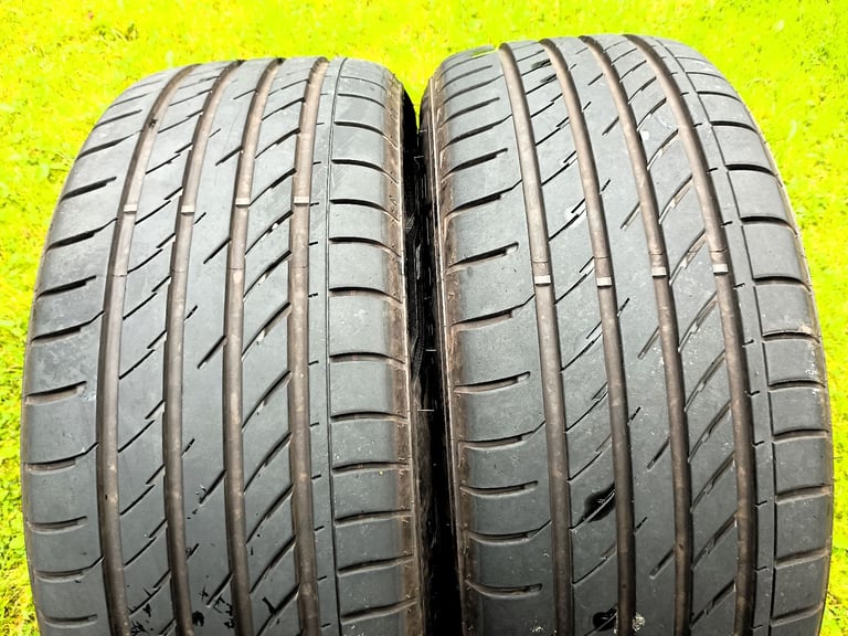 18" JAGUAR XK COUPE ALLOYS 5x108 8.5J/9.5J SPLIT WIDTH WHEELS EXCELLENT TYRES XF XE XJ
