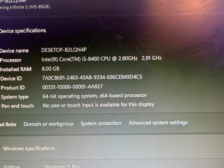 I5 (8th Gen) Gaming PC 🎃BARGAIN🎃