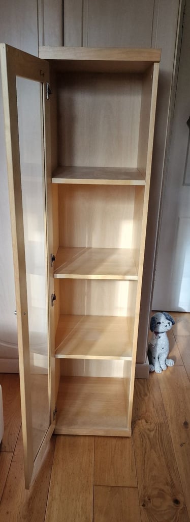 Glass fronted cabinet