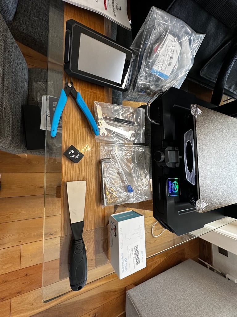 Ender 3 S1 Pro 3D Printer, Creality Sonic Pad, Enclosure.