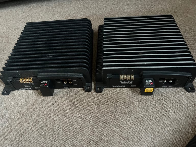 Kicker amps