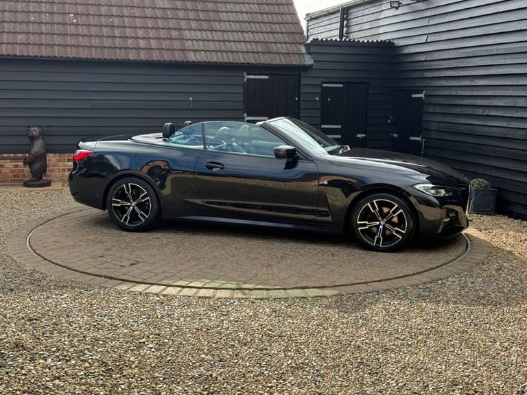 2021 BMW 4 Series 2.0 420i M Sport Convertible 2dr Petrol Auto Euro 6 (s/s) (184 ps) Convertible ...