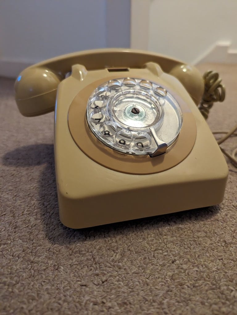 image for Rare Vintage Telephone 706 in cream colour - 706 CB PXA 64/2A