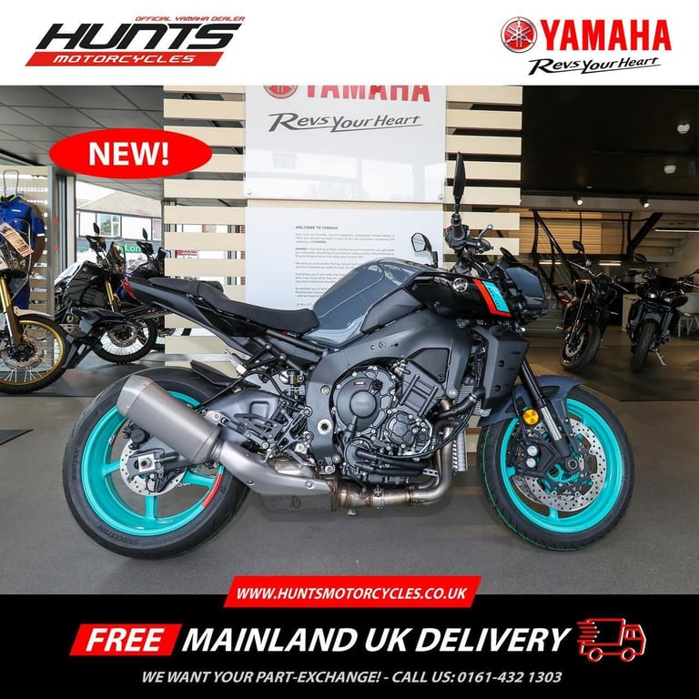 IN STOCK NOW! - NEW Yamaha MT-10. Blue. £13,500 On The Road (NO ADMIN FEES)