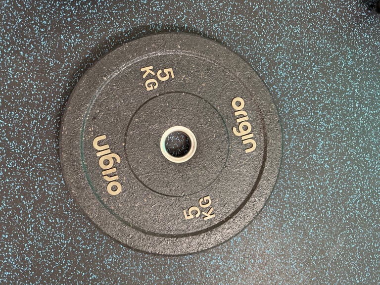 image for 2x5kg Origin Crumb Bumper Plates 