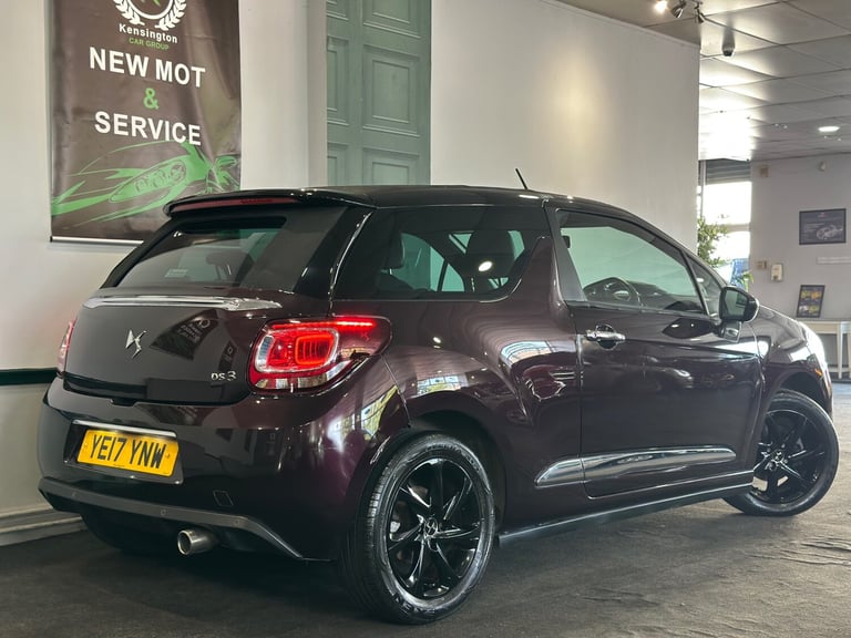 2017 DS Automobiles DS 3 1.2 PureTech Elegance 2dr CONVERTIBLE Petrol Manual