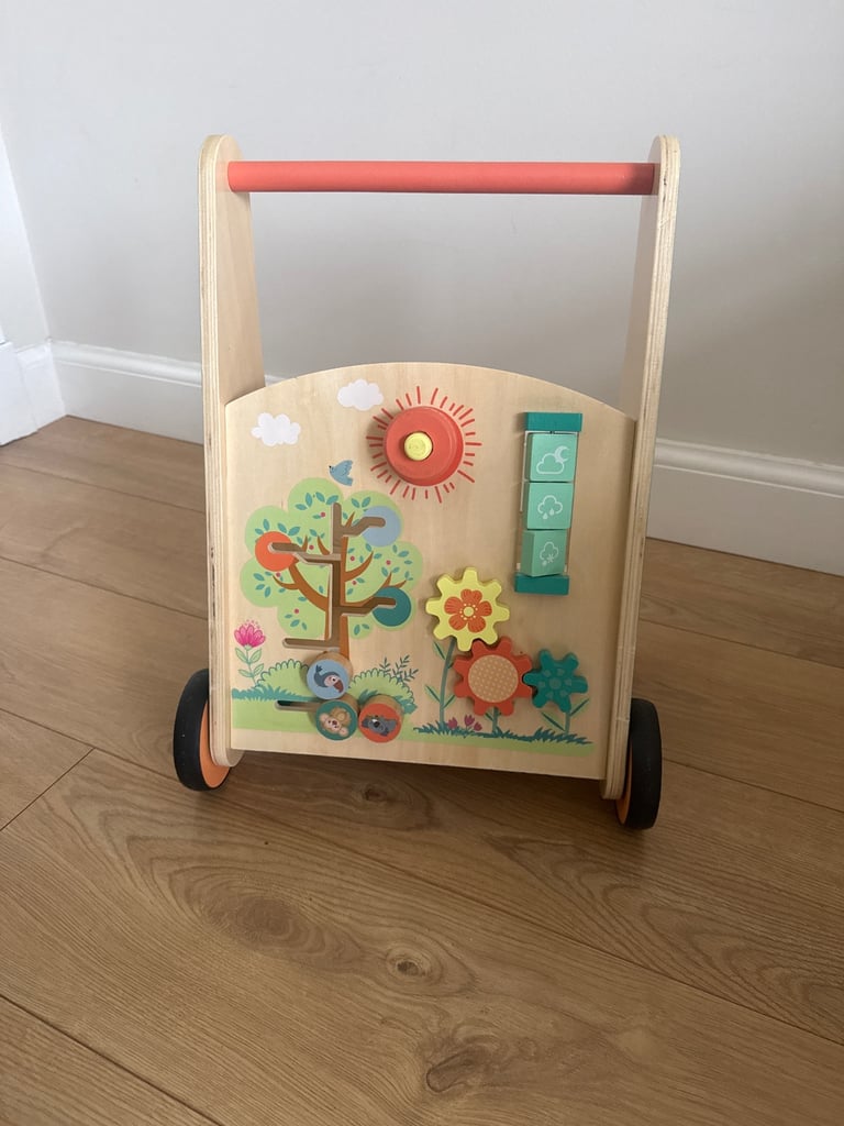 image for Wooden baby push walker