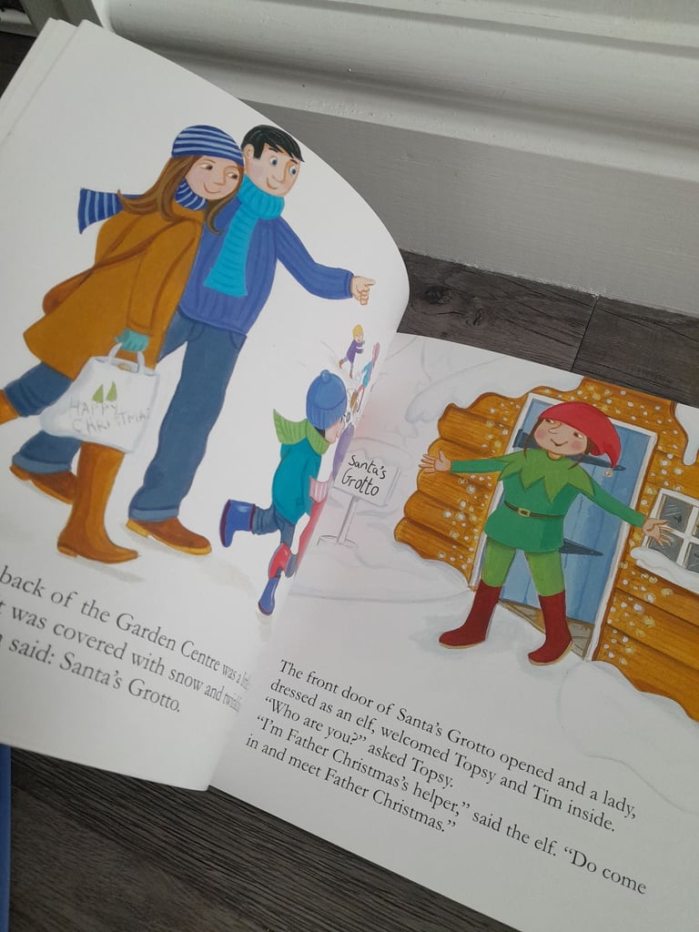 Children's Christmas books x 7 Disney Collection Topsy Tim Fireman Sam 