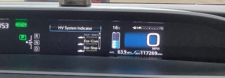 2018 Toyota Prius 1.8 VVTi Business Edition Plus 5dr CVT HATCHBACK PETROL/ELECTRIC Automatic