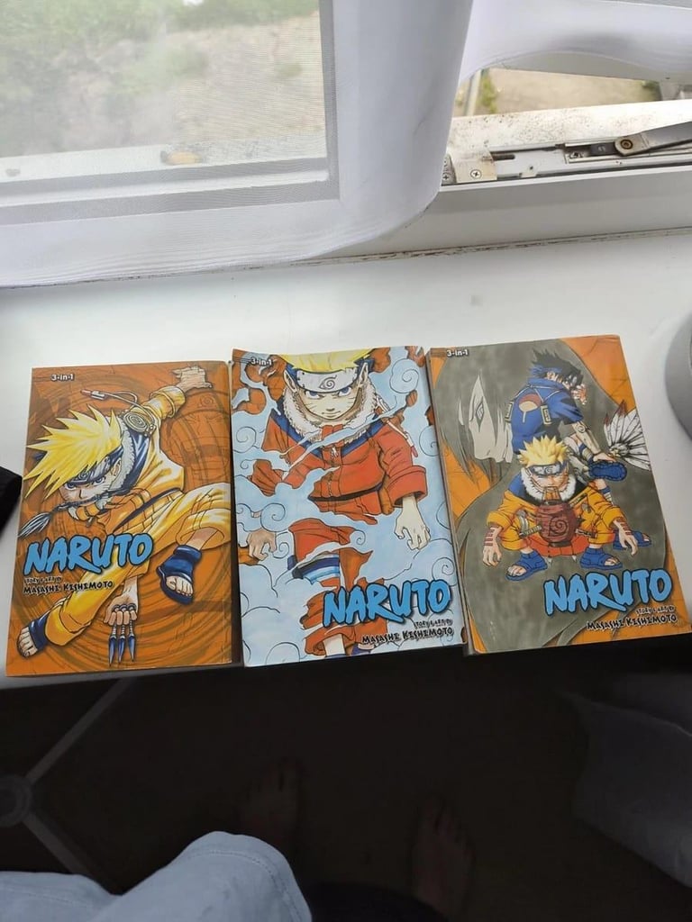 image for Naruto 3in1 1-3 