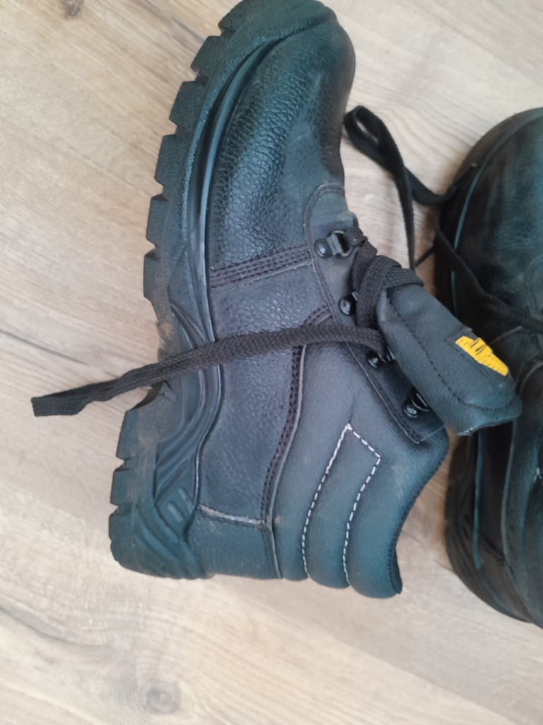 image for Steel toe boots worn once