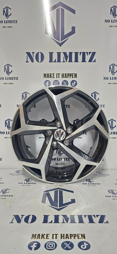 PREMIUM DIVISION VOLKSWAGEN 18" VW PASSAT BONNEVILLE STYLE ALLOY WHEELS 5x112 DIAMOND CUT