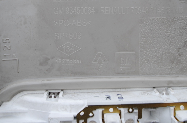 2015-2019 VAUXHALL VIVARO B MK2 PASSENGER + DRIVER SIDE SUN VISOR SET