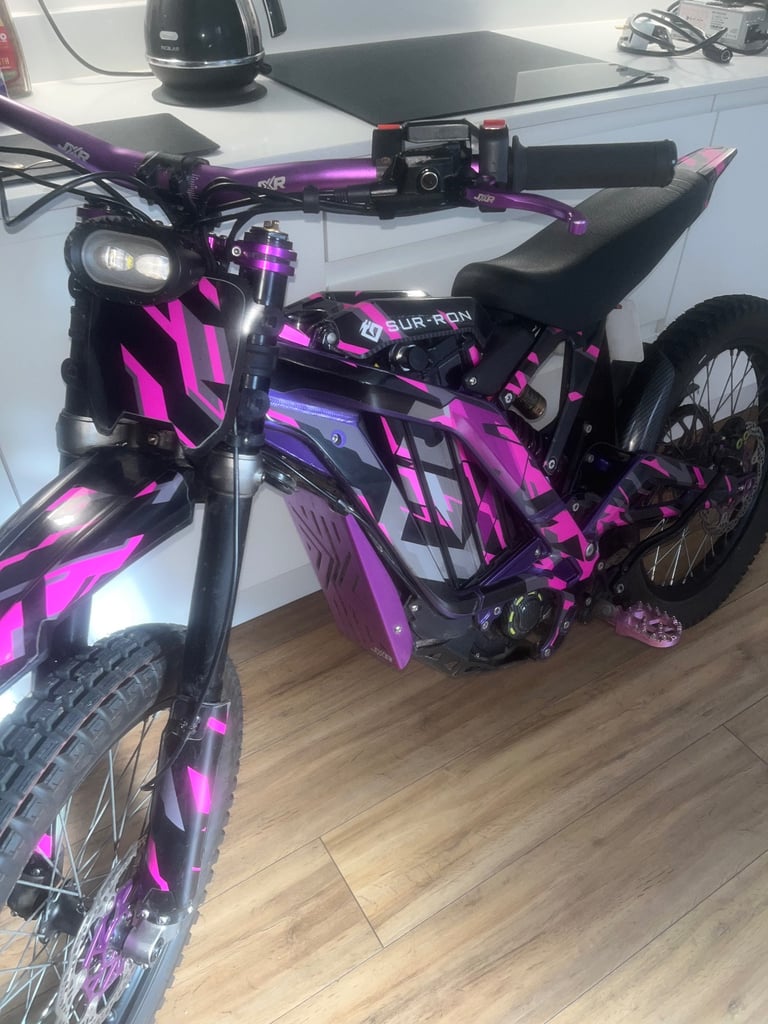 Surron upgraded not talaria or ebike 