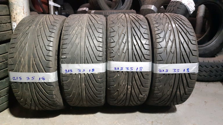 215 35 18s tyres matching set 6mm & 1000s more open 7 days a week 