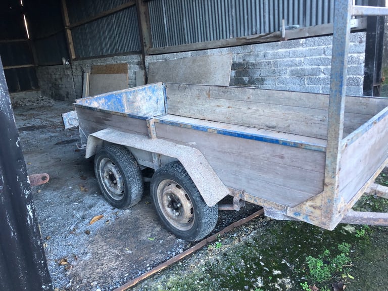 Strong 8 x 4 trailer for sale.