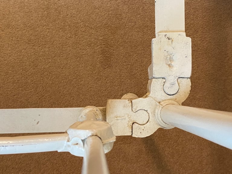 Victorian single bed & mattress