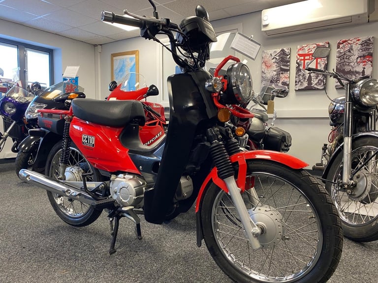 2013 JDM Honda CC110 Cross Cub in red and black