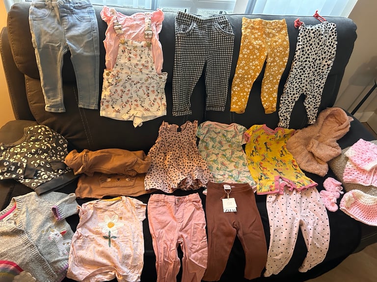 Large bundle baby girl clothes 
