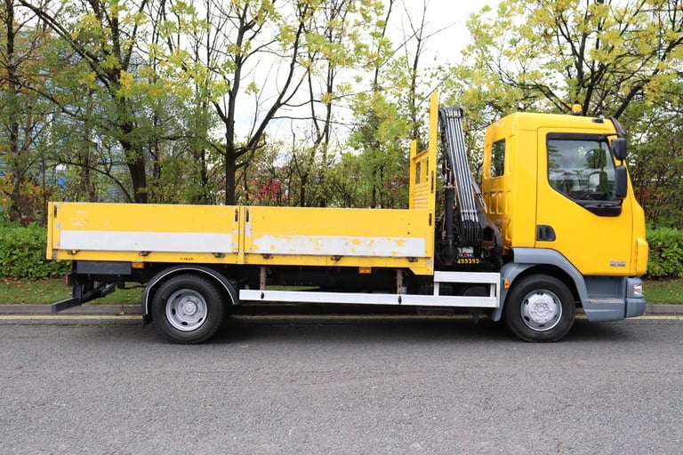 DAF LF45 160 4X2 HIAB XS 055 CRANE DROPSIDE (2009)