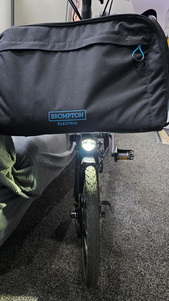 Brompton folding electric bike 