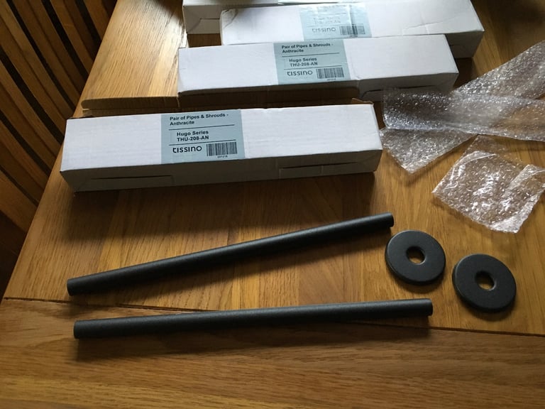 image for TISSINO RADIATOR PIPE COVERS & SHROUDS. (ANTHRACITE)