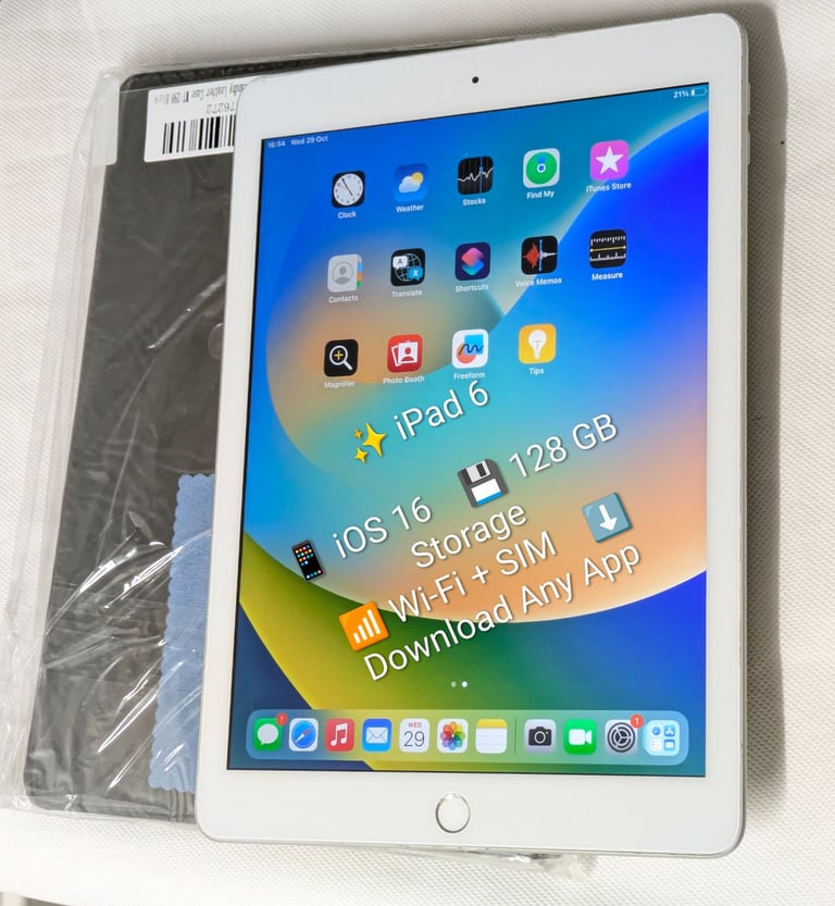 iPad 6 32GB WiFi and Sim cheap iPad for work, business, kids, or personal use