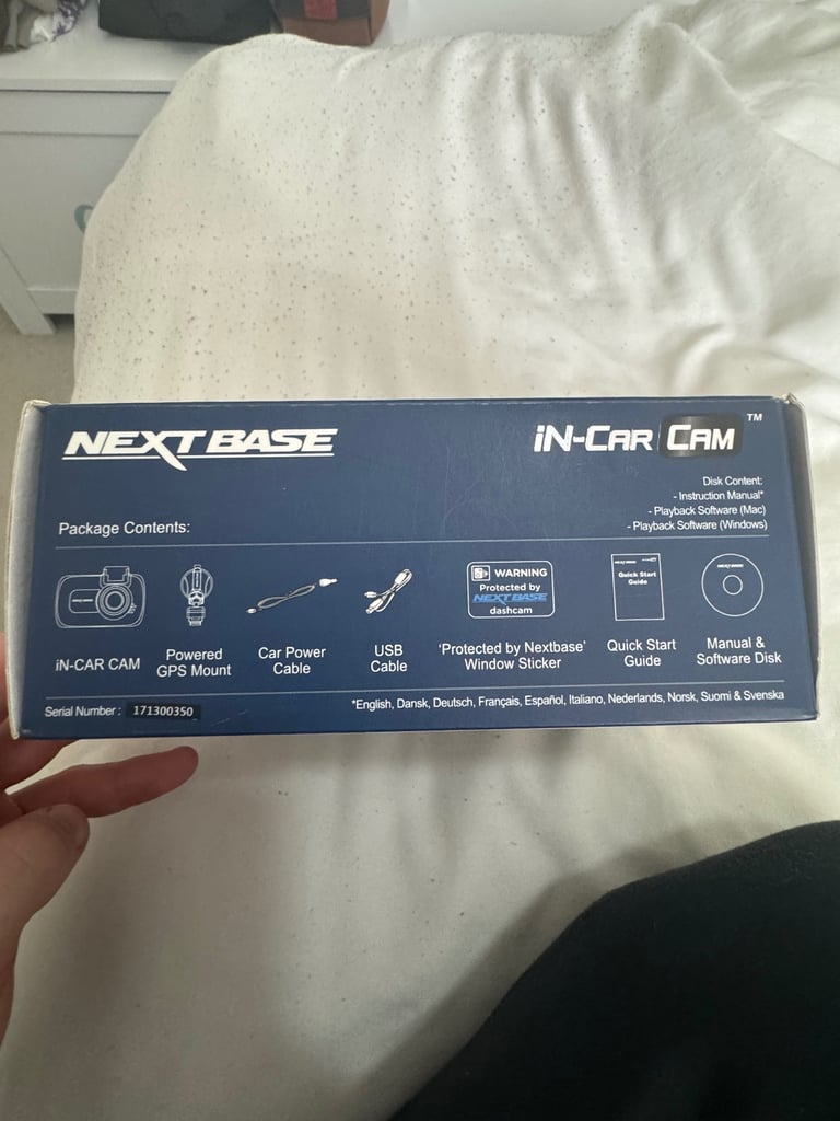 Nextbase 312GW In-Car Dash Camera + Extras RRP £180