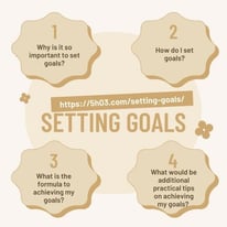 Do you have a list of goals?