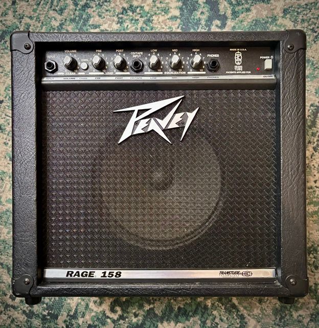 PEAVEY RAGE 158 TRANSTUBE 15W GUITAR AMP, VGC