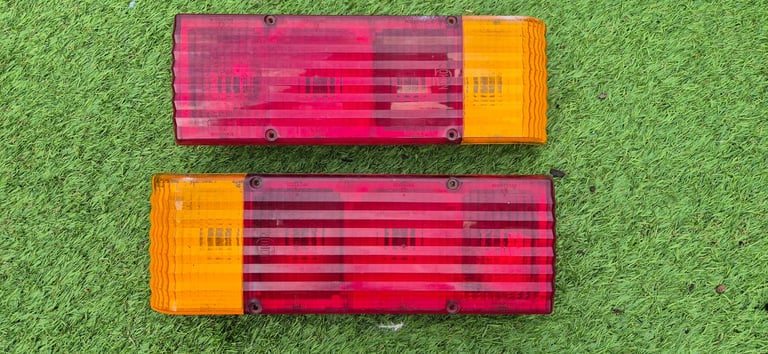 Caravan rear road lights, set of two or single.