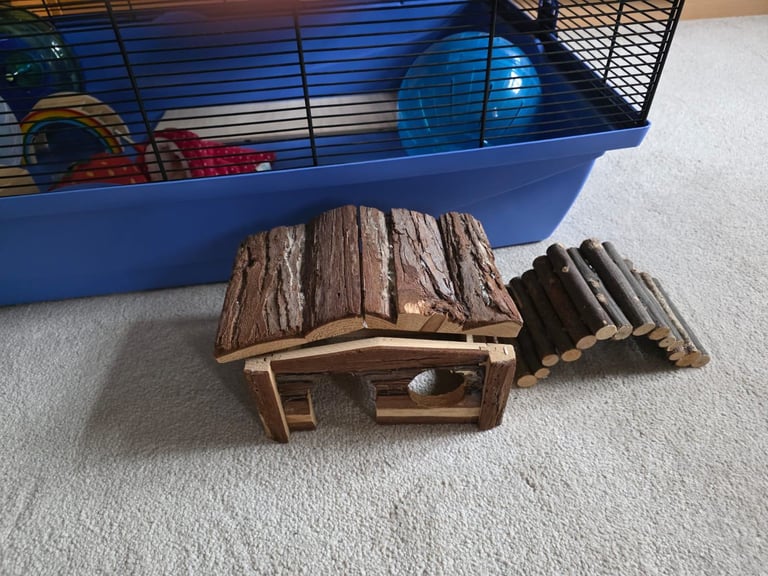 Large hamster cage 39" long x 21" wide x 19 " high
