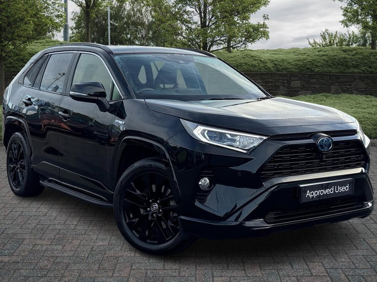 2021 Toyota RAV4 2.5 VVT-i Hybrid Black Edition 5dr CVT SUV Hybrid Automatic