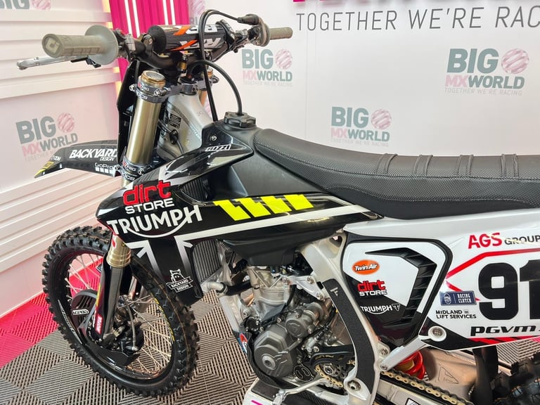 Triumph TF450 RC 2025 - INC VAT- FULLY PREPPED RACE BIKE // NEVER BEEN ON TRACK 