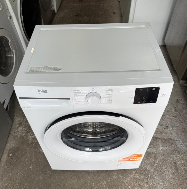 Beko 7kg A+ Like New Washing Machine With Free Delivery N Warranty 
