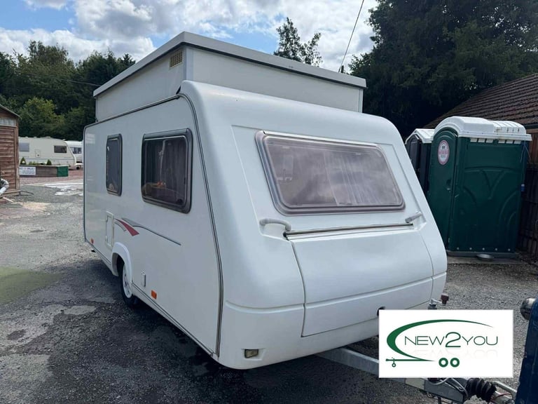 2005 Trigano Rubis 3 Berth Caravan - RARE POP UP - STOCK E165 - AUTUMN SALE!!!!