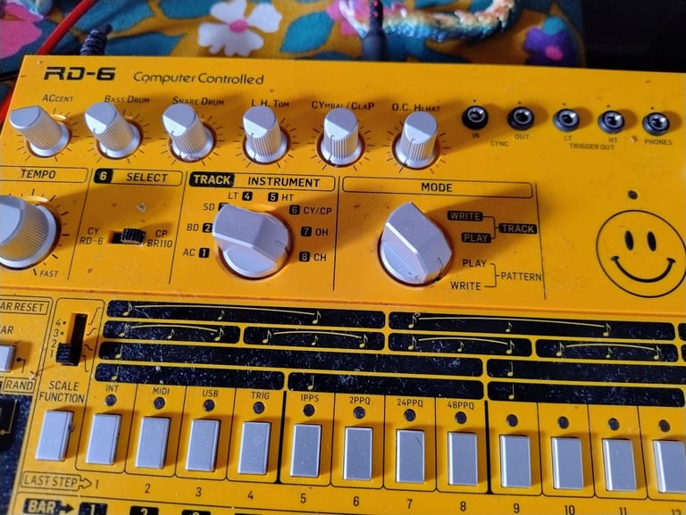 Behringer computer controlled drum machine 