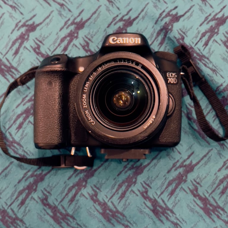 Canon 70D Dslr Camera And 2 X Lens Bundle