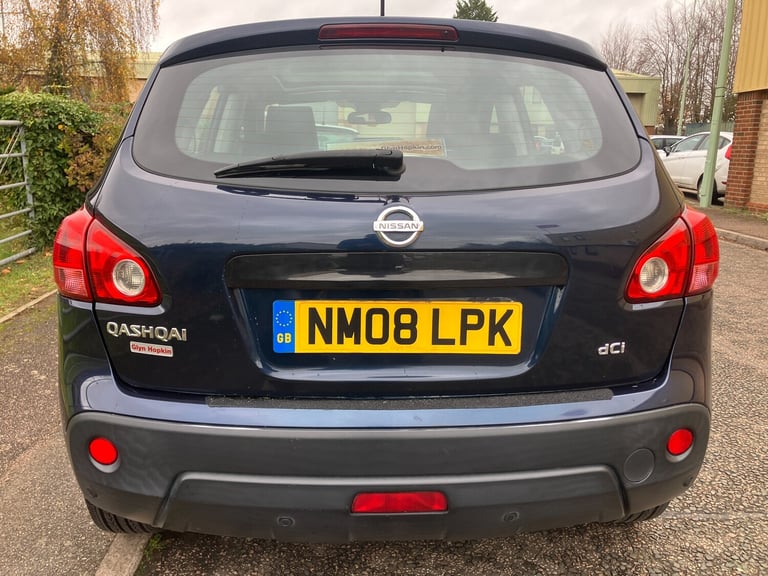 2008 Nissan Qashqai 2.0 dCi Tekna Hatchback 5dr Diesel Manual 2WD (174 g/km 