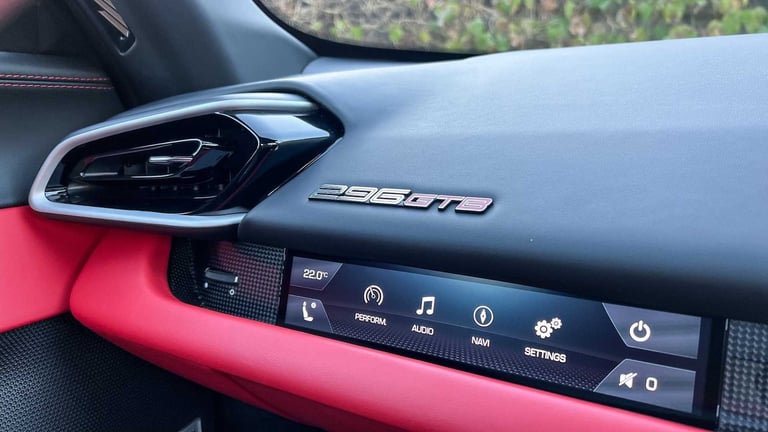 2022 Ferrari 296 GTB 3.0T V6 7.45kWh F1 DCT Euro 6 (s/s) 2dr Coupe Plug-In Hy Automatic