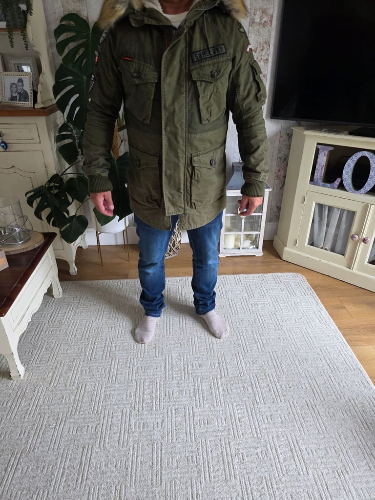 image for Superdry parker coat