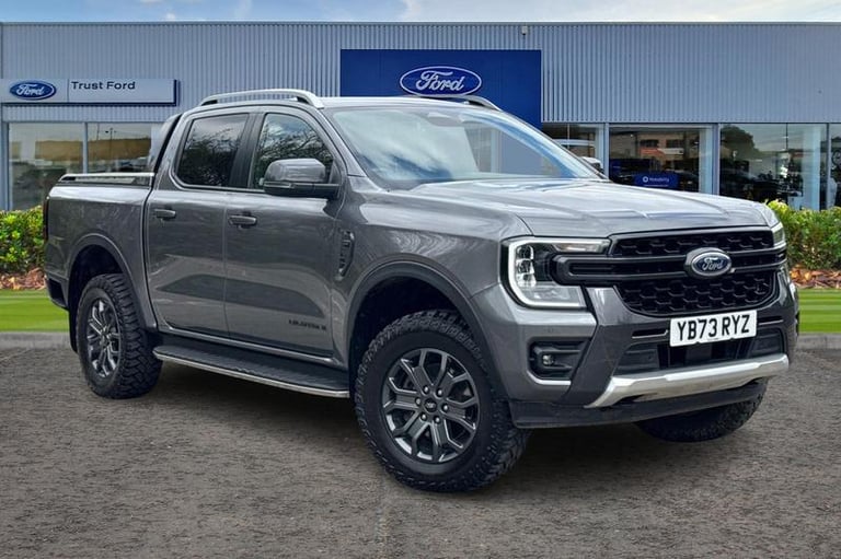 2023 Ford Ranger Wildtrak AUTO 3.0 EcoBlue V6 240ps 4x4 Double Cab Pick Up, HEATED FRONT SEA Pick...