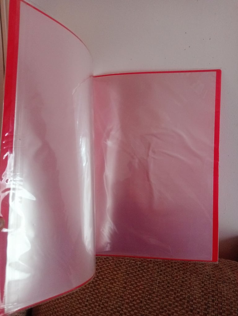 2x A3 Art Display Book 20 plastic wallets craft picture