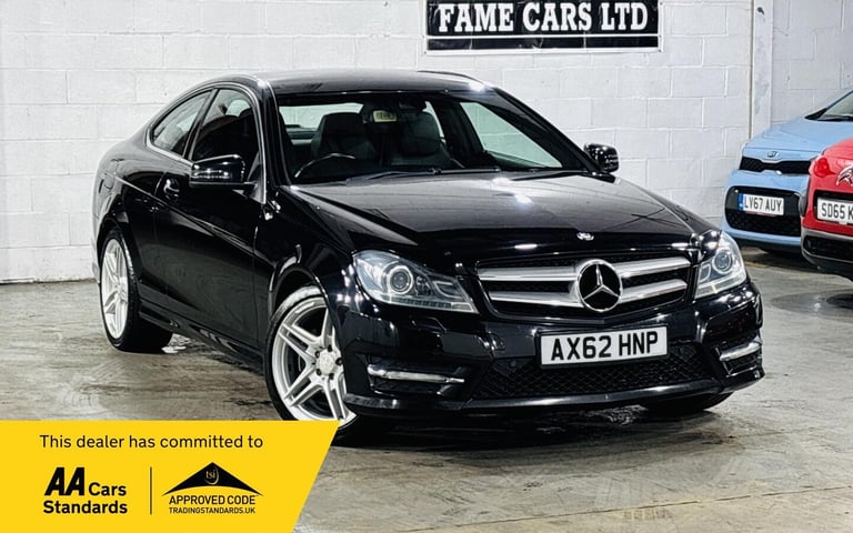 2012 Mercedes-Benz C Class C180 [1.6] BlueEFFICIENCY AMG Sport 2dr Auto COUPE PETROL Automatic