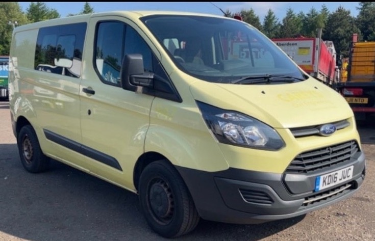 2016/16 FORD TRANSIT CUSTOM 2.0 TDCI 105PS FACTORY 6 SEATER DOUBLE CAB PRICE+VAT