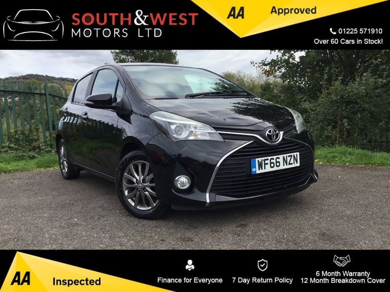 2016 Toyota Yaris 1.33 Dual VVT-i Icon Hatchback 5dr Petrol Manual Euro 6 (99 ps) Hatchback Petro...