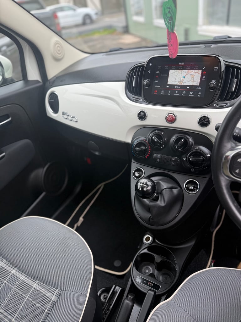 2019 Fiat 500 1.2 Lounge 3dr HATCHBACK Petrol Manual
