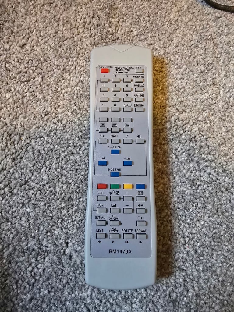 Toshiba 2102TB 21" CRT TV For Retro Gaming, great condition with remote