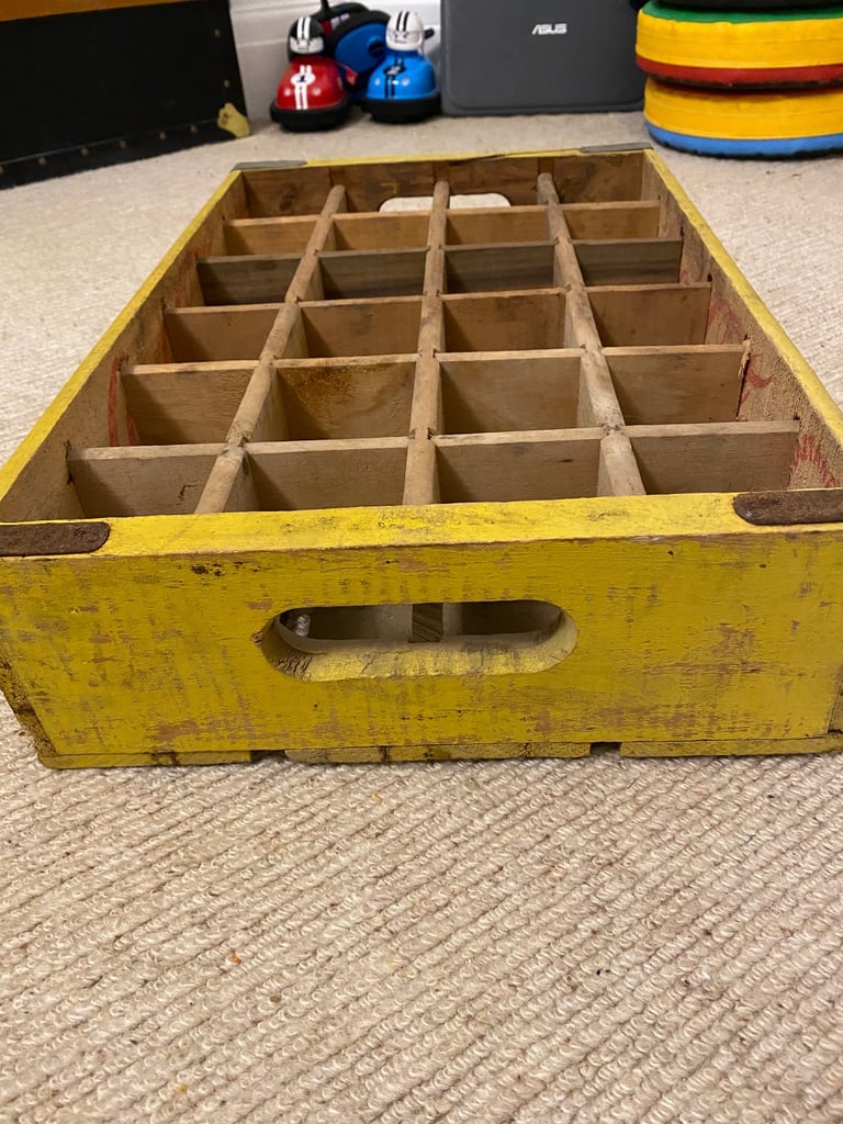 Vintage Coca Cola crate
