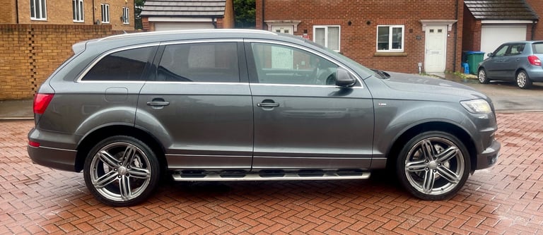 2013 (63) Audi Q7 3.0 TDI Quattro S Line Plus Black Edition Auto 8 Speed